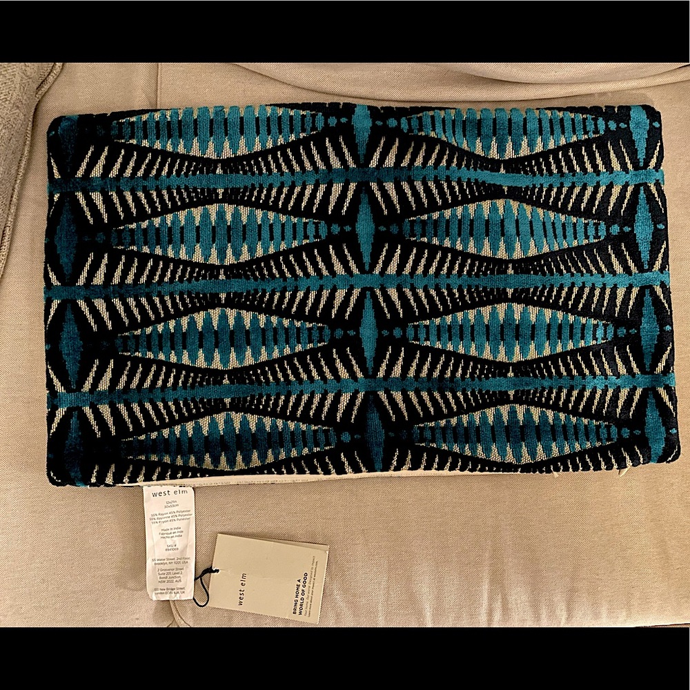 West elm 12x12 in pillow cover
